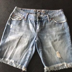 Cutoff Jean Shorts